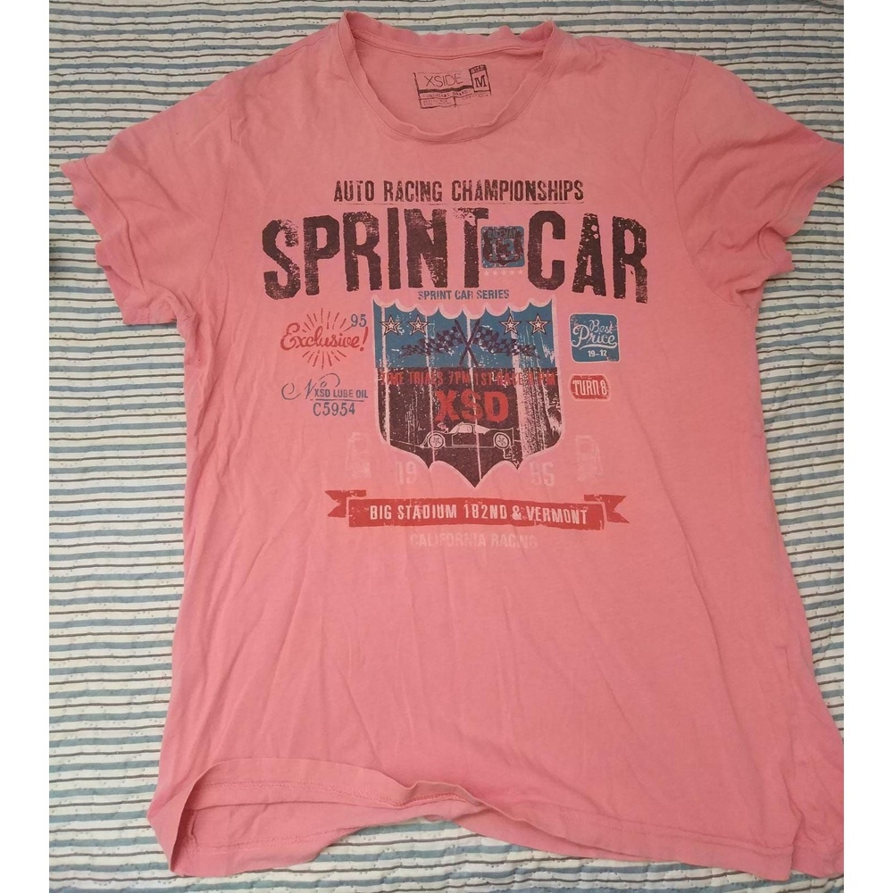 T-Shirt Women's Pink Graphic Print